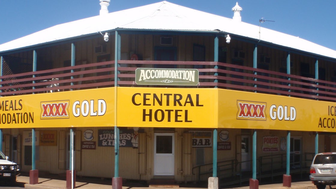 Central Hotel Exterior